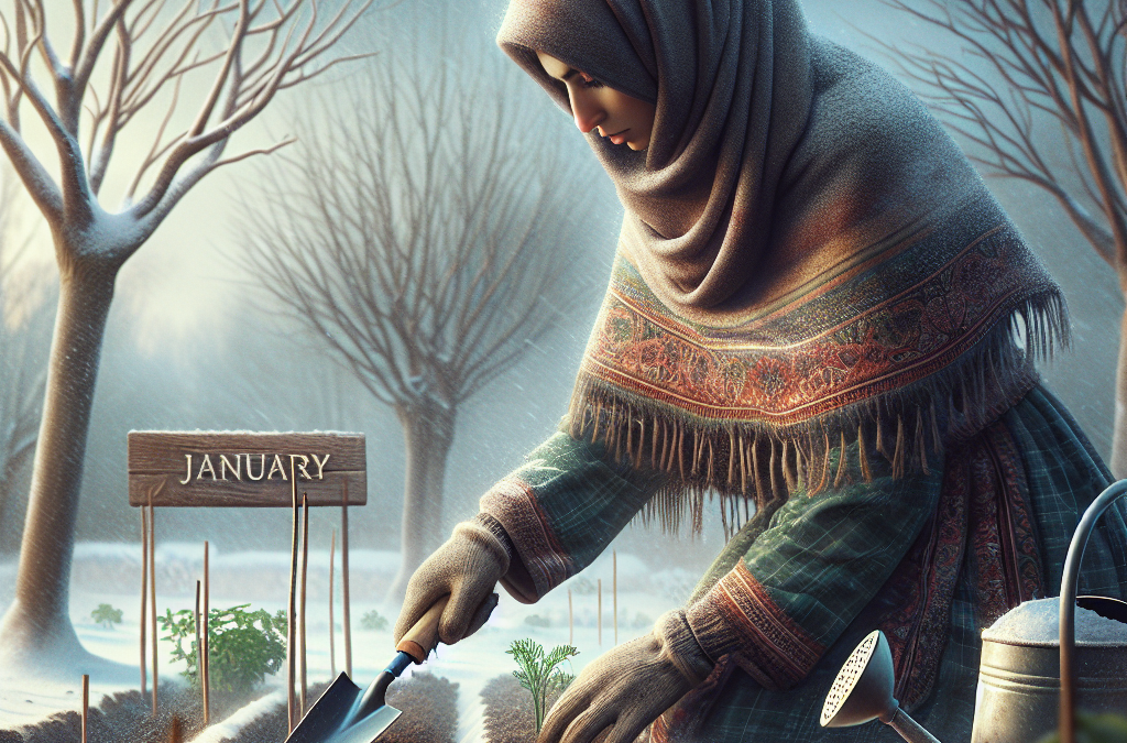 Januari Moestuinmagie: Voorbereiden op een Vruchtbaar Tuinjaar