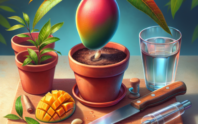Je Eigen Mango Oase: Ontkiem en Kweek Thuis een Prachtige Mangoplant