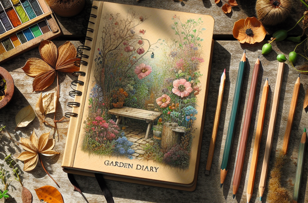 Jouw Wilde & Vrije Tuindagboek: Creëer en Bewaar je Tuinavonturen