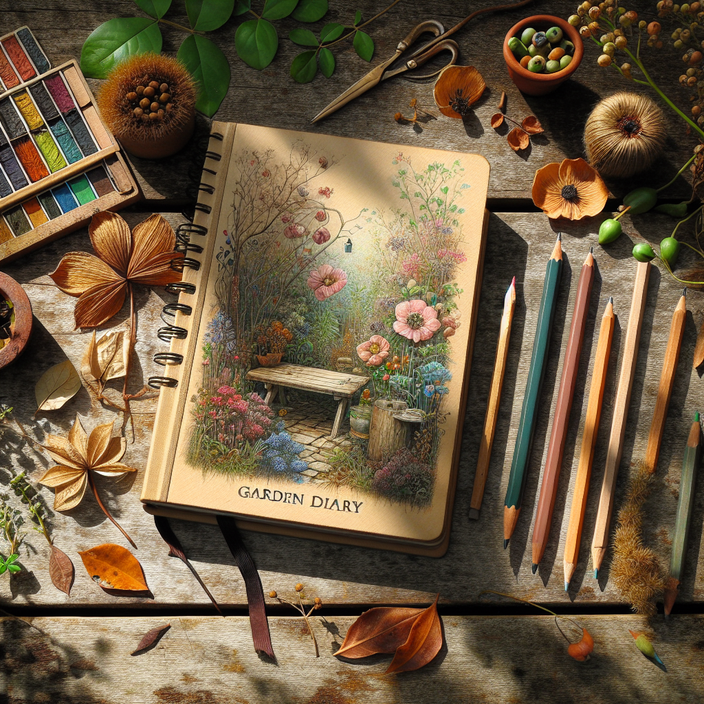 Jouw Wilde & Vrije Tuindagboek: Creëer en Bewaar je Tuinavonturen