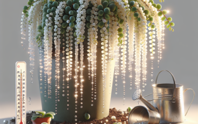 Ontdek de Geurige Geheimen van de String of Pearls: Verzorging en Bloei