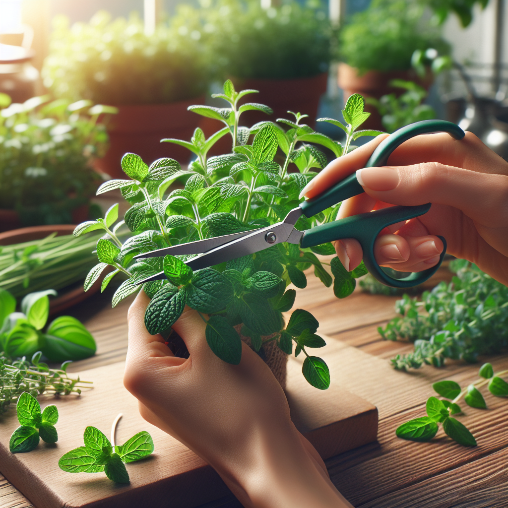 Ontdek de Kracht van Snoeien: Geheimen voor Weelderige Kruiden