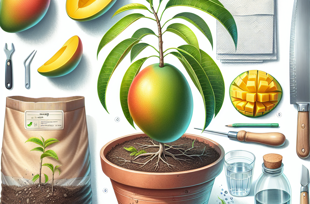 Ontkiem en Groei: Je Eigen Mangoplant Thuis Starten