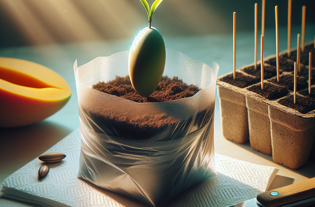 Ontkiem je Eigen Mangoboom: Van Pit tot Prachtige Plant