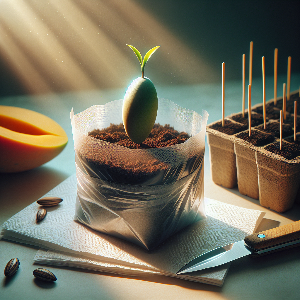 Ontkiem je Eigen Mangoboom: Van Pit tot Prachtige Plant