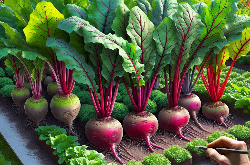 Optimale Ruimte voor Bieten: Groeikracht van Wortels en Bladeren