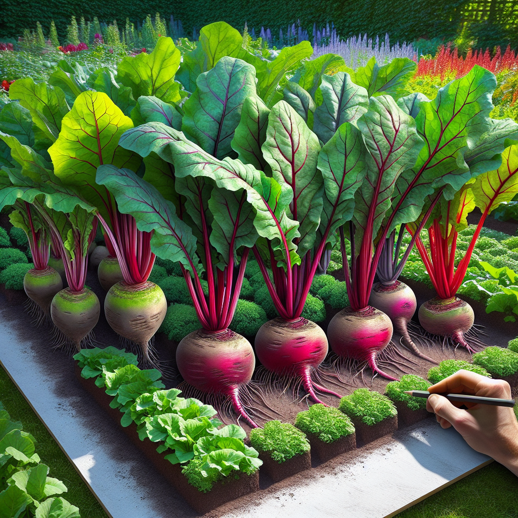 Optimale Ruimte voor Bieten: Groeikracht van Wortels en Bladeren