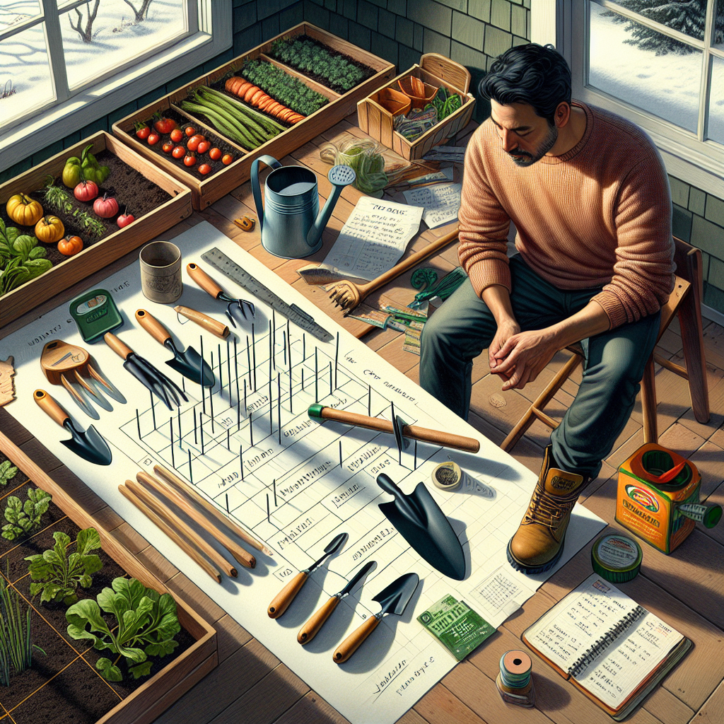 Startklaar voor het Moestuinseizoen: Jouw Januaritips voor een Groene Oase