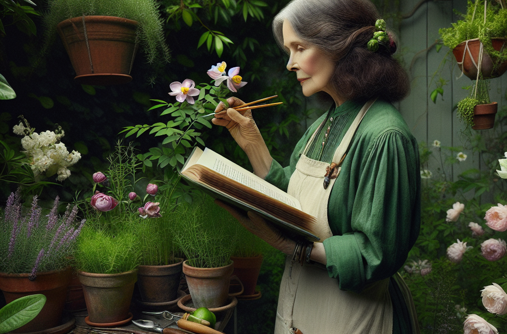 Van Blad tot Bloem: Julie Weiss' Groene Metamorfose