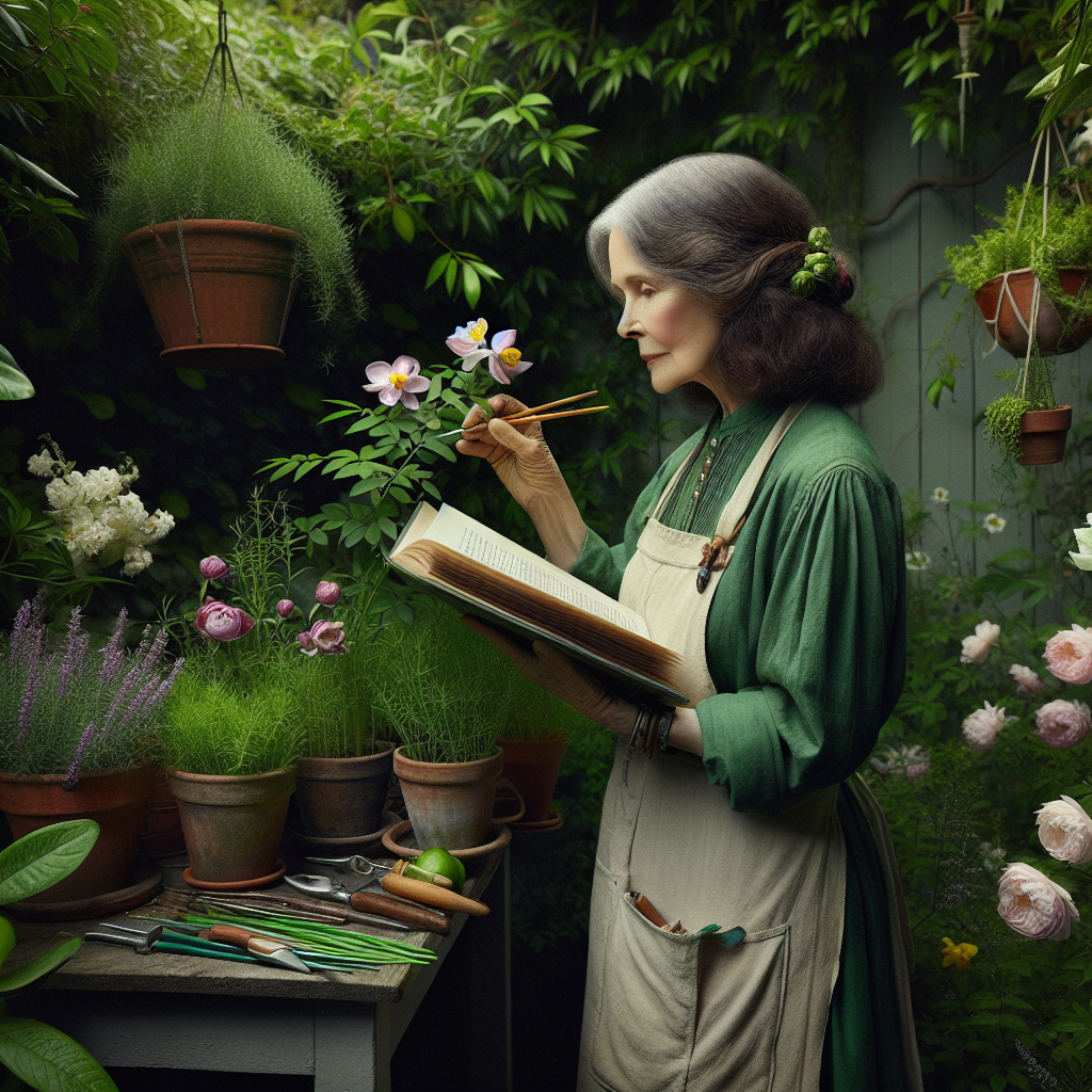 Van Blad tot Bloem: Julie Weiss' Groene Metamorfose