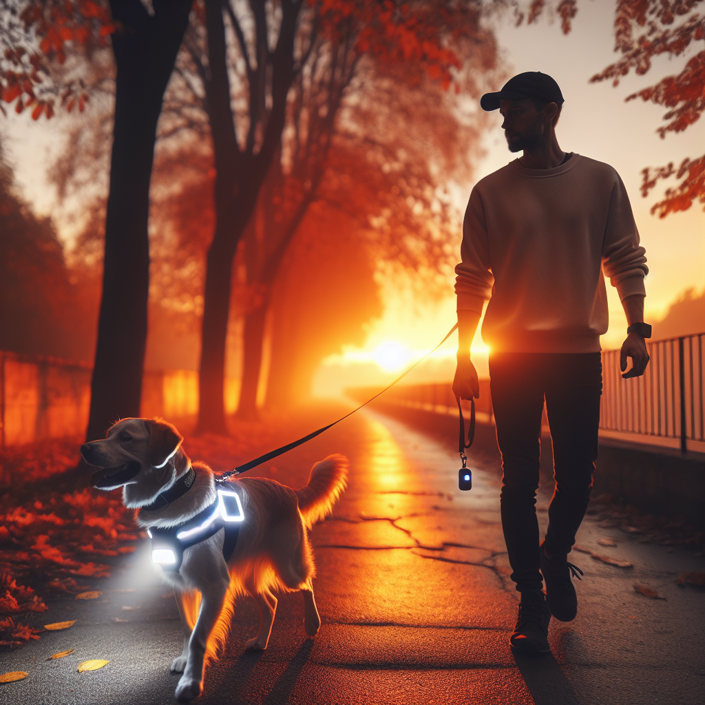 Verlicht je Hond: Veilig en Zichtbaar in de Donkere Maanden