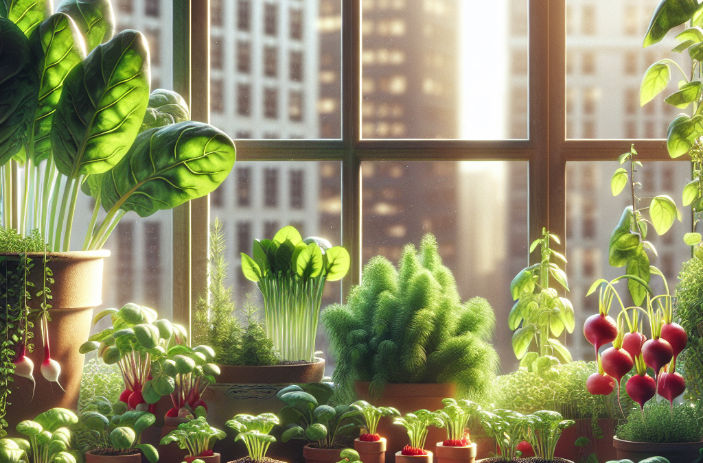 Verse Groenten van Je Vensterbank: De Ultieme Gids voor Binnen Kweken het Hele Jaar Door