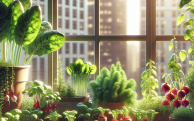 Verse Groenten van Je Vensterbank: De Ultieme Gids voor Binnen Kweken het Hele Jaar Door