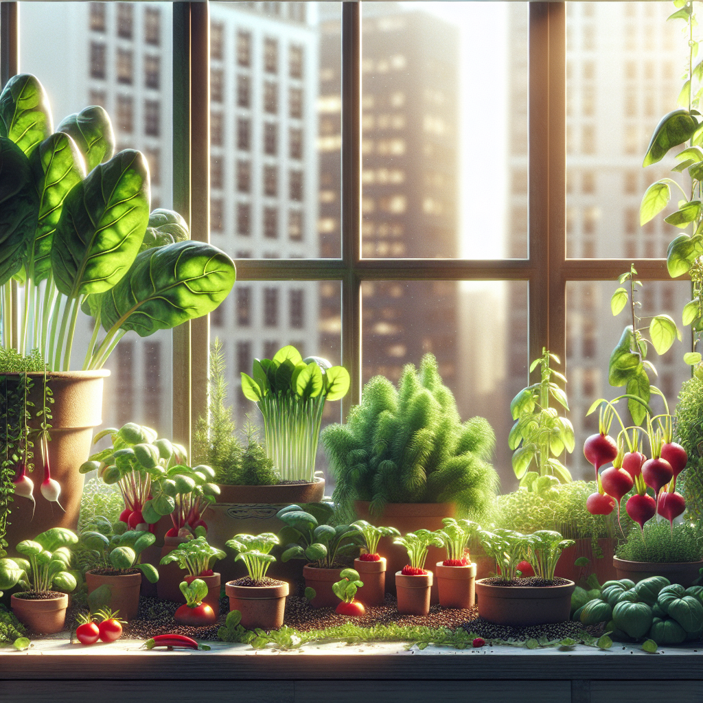 Verse Groenten van Je Vensterbank: De Ultieme Gids voor Binnen Kweken het Hele Jaar Door
