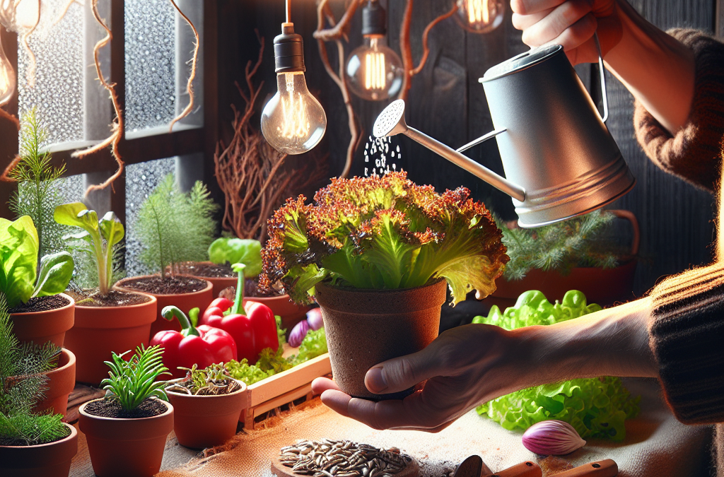 Wintergroen: Creëer Je Eigen Salade Tuin in Januari