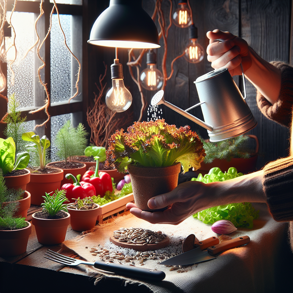 Wintergroen: Creëer Je Eigen Salade Tuin in Januari