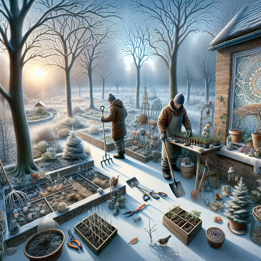 Wintergroen: Tuinieren in de Koude Maanden voor Enthousiaste Tuiniers