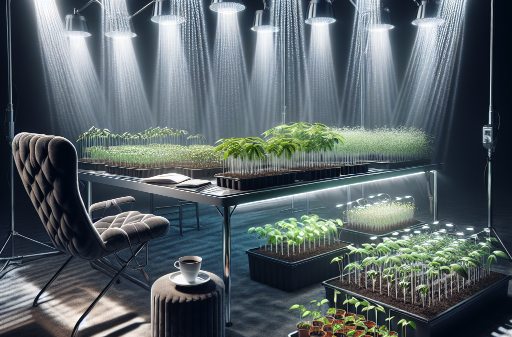 Wintertuinieren: Zaai Nu Binnen met Groeilampen voor een Vliegende Start