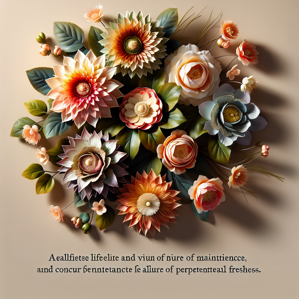 Zijden Schoonheid: Onderhoudsvrije Bloemenpracht voor Elk Moment