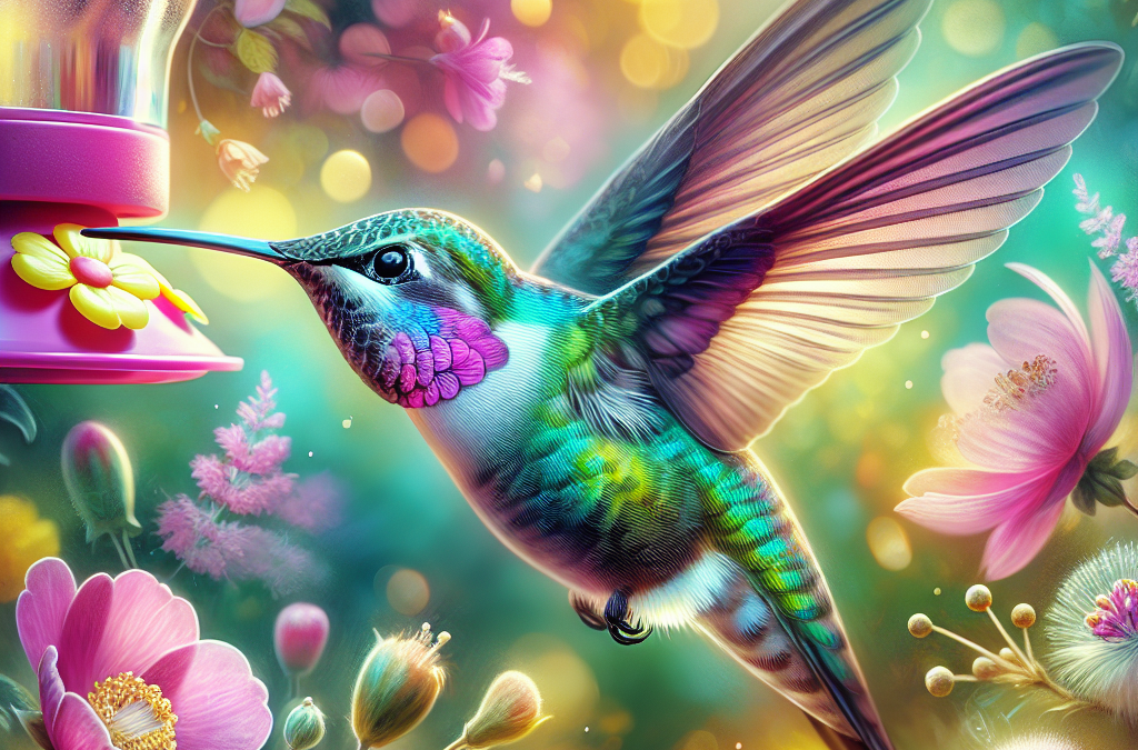 Betoverende Lente: Het Wonderlijke Reisavontuur van Kolibries in Je Tuin