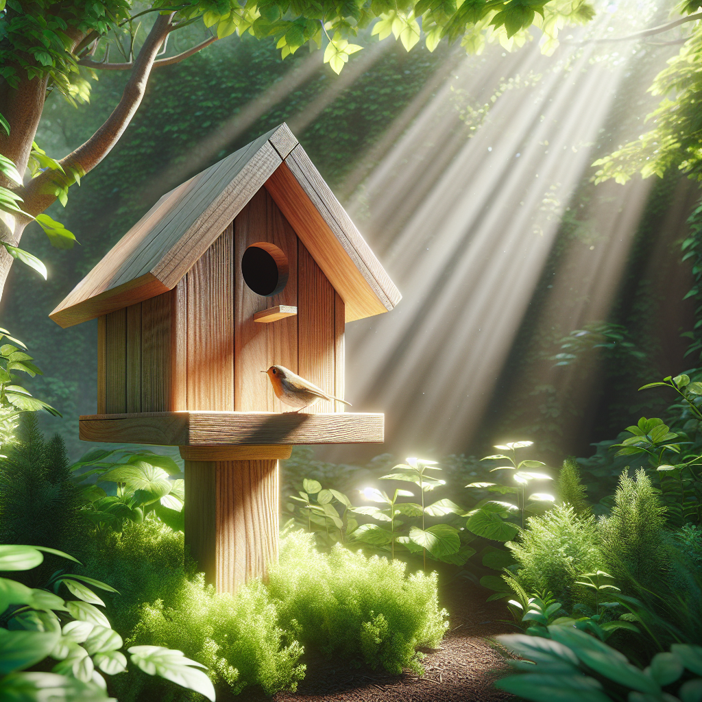 Creëer een Thuis voor Roodborstjes: Bouw Je Eigen Nestkast