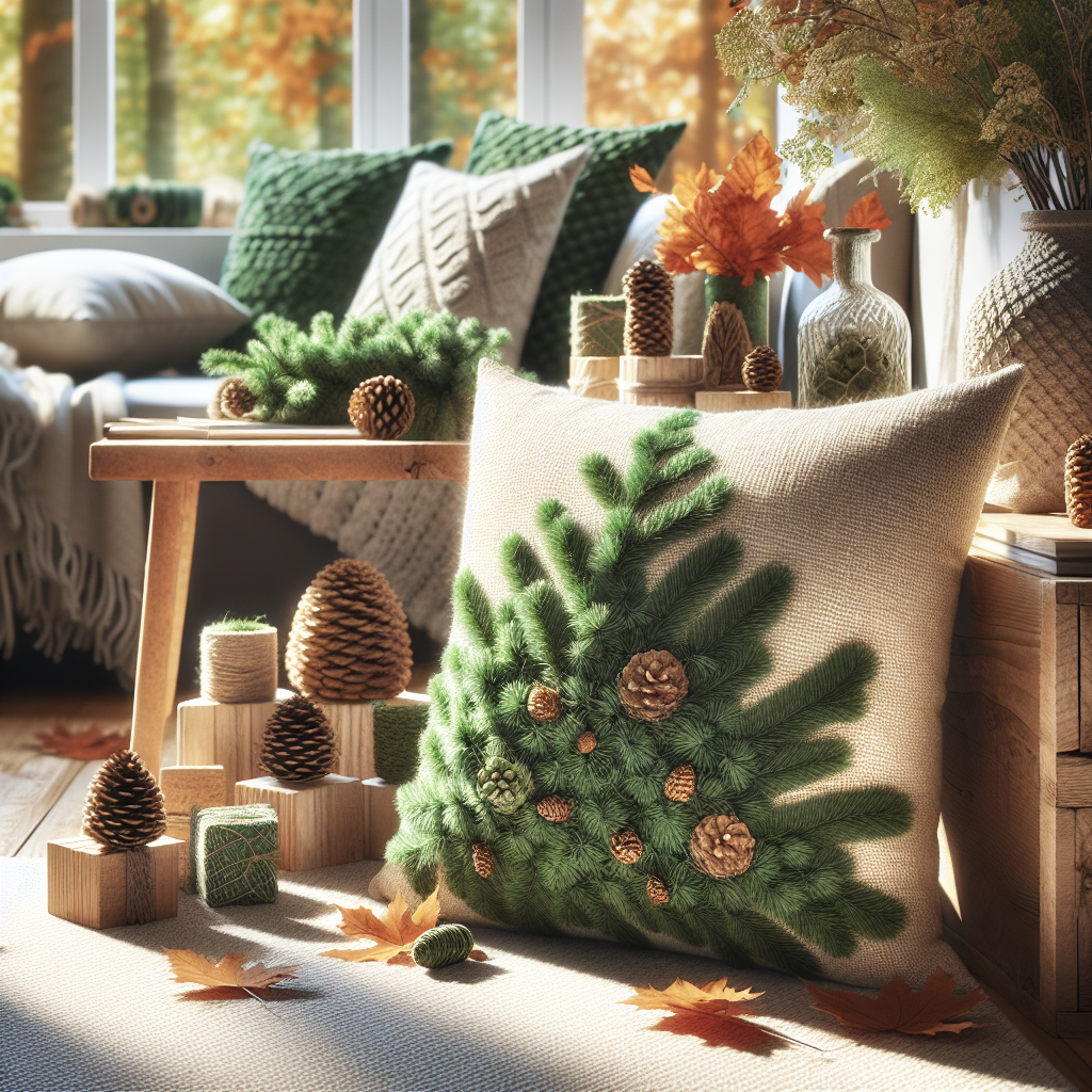 Creëer je Eigen Bosgeur: DIY Balsam Fir Kussen voor de Herfst