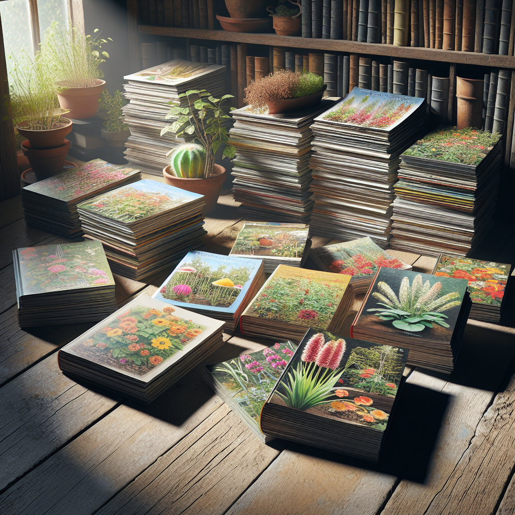 De Onmisbare Charme van Gedrukte Catalogi in de Moderne Tuinbouw