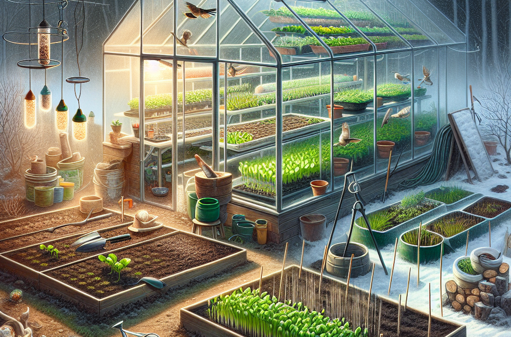 Februari Moestuin: Begin Slim met Zaaien en Voorbereiden voor een Vruchtbaar Seizoen