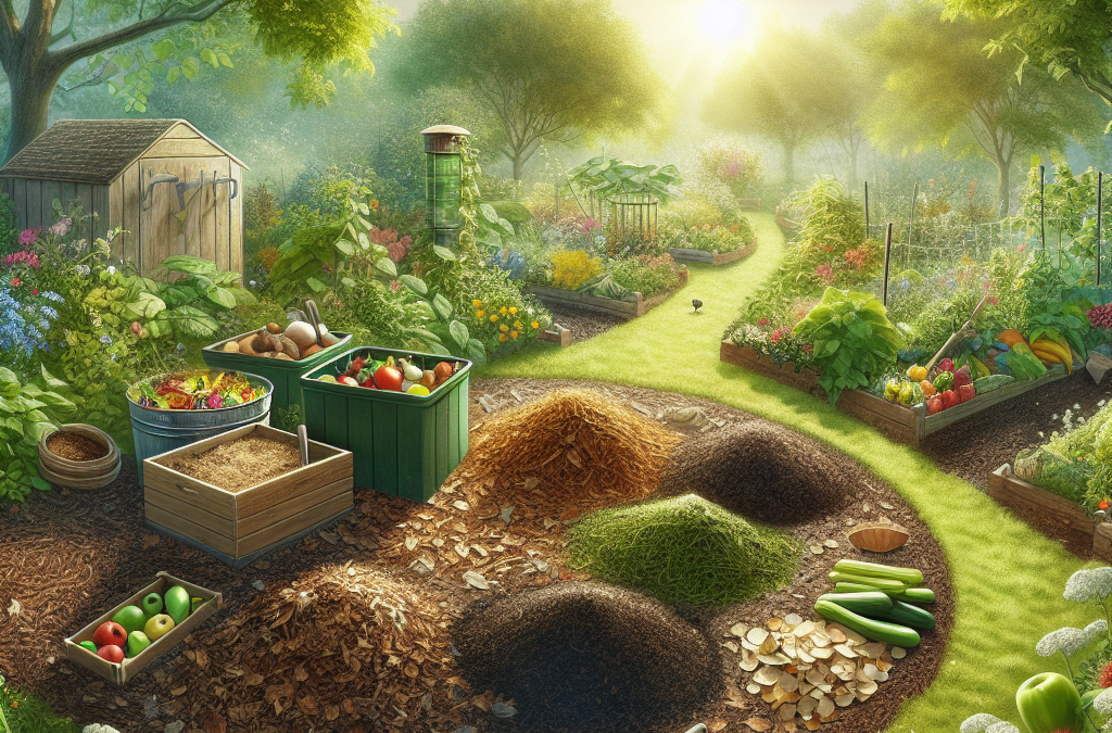 Groene Revolutie in de Tuin: Ontdek de Kracht van Mulchen en Composteren
