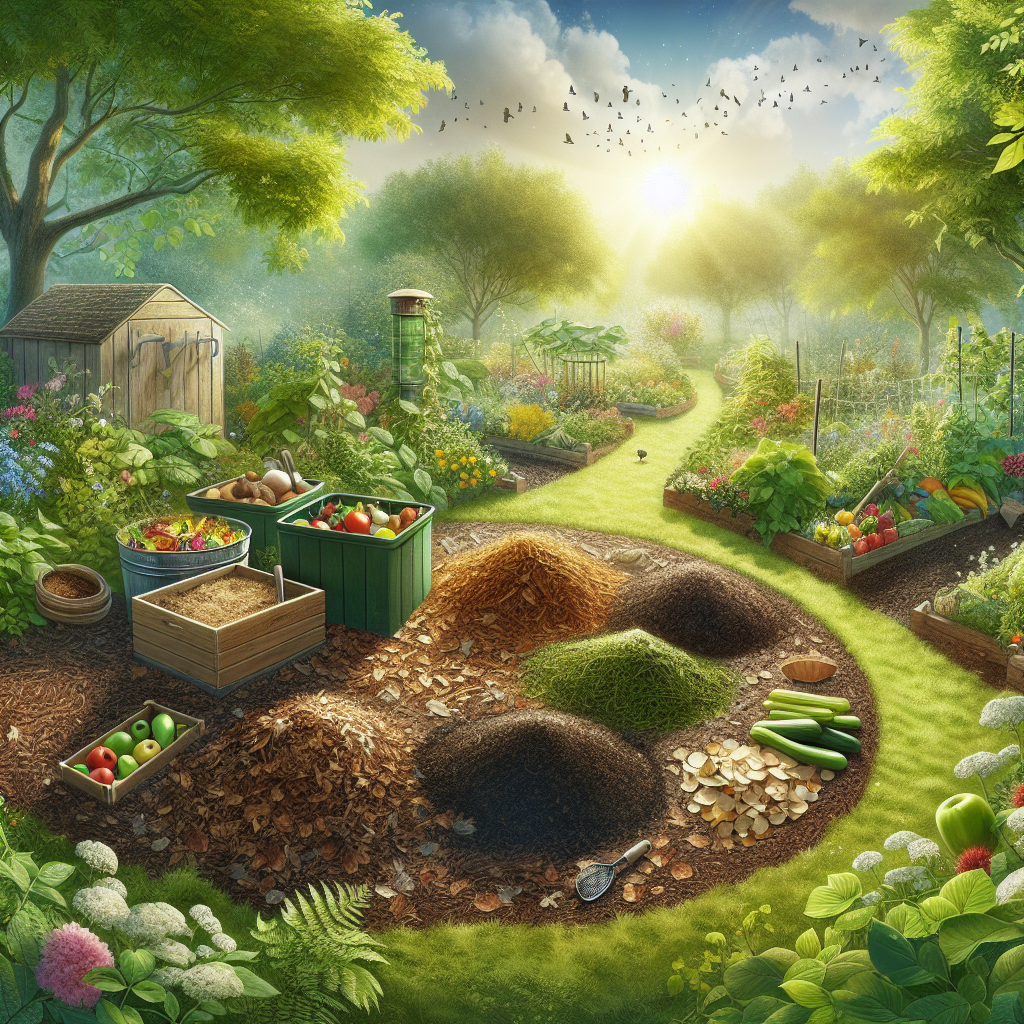 Groene Revolutie in de Tuin: Ontdek de Kracht van Mulchen en Composteren
