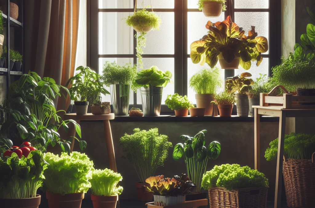 Het Hele Jaar Door Verse Groenten: Jouw Ultieme Gids voor Binnen Kweken