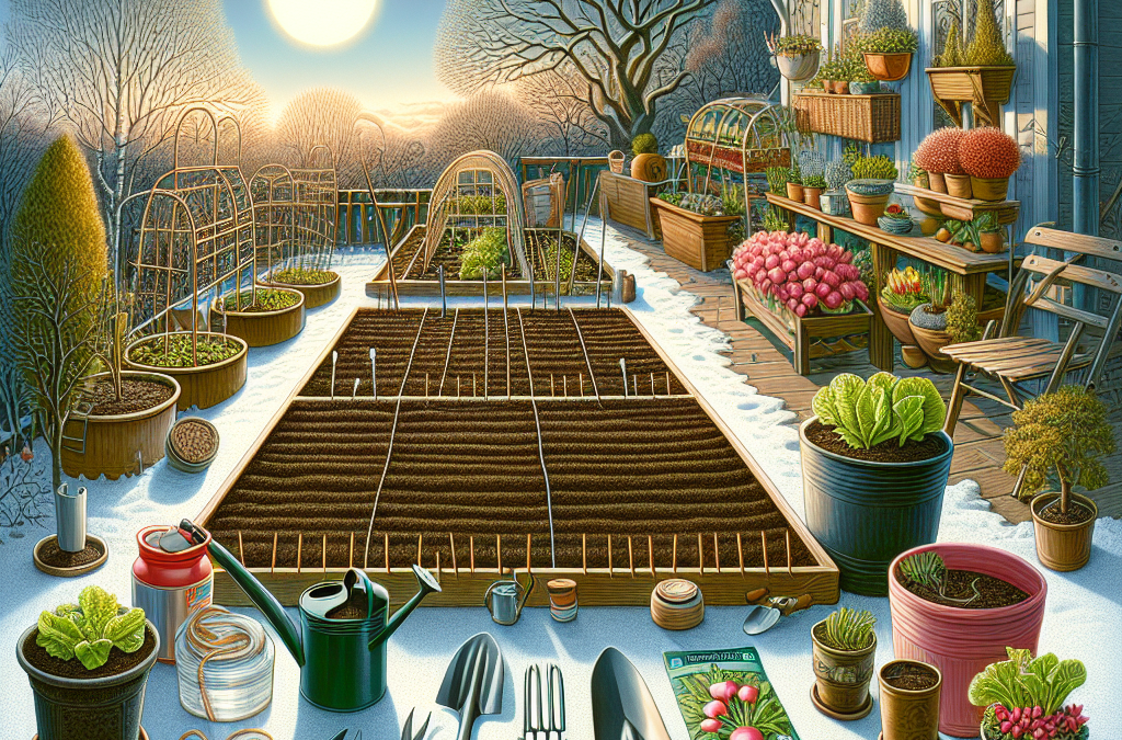 Januari Moestuin Start: Jouw Gids voor een Vruchtbare Oogst