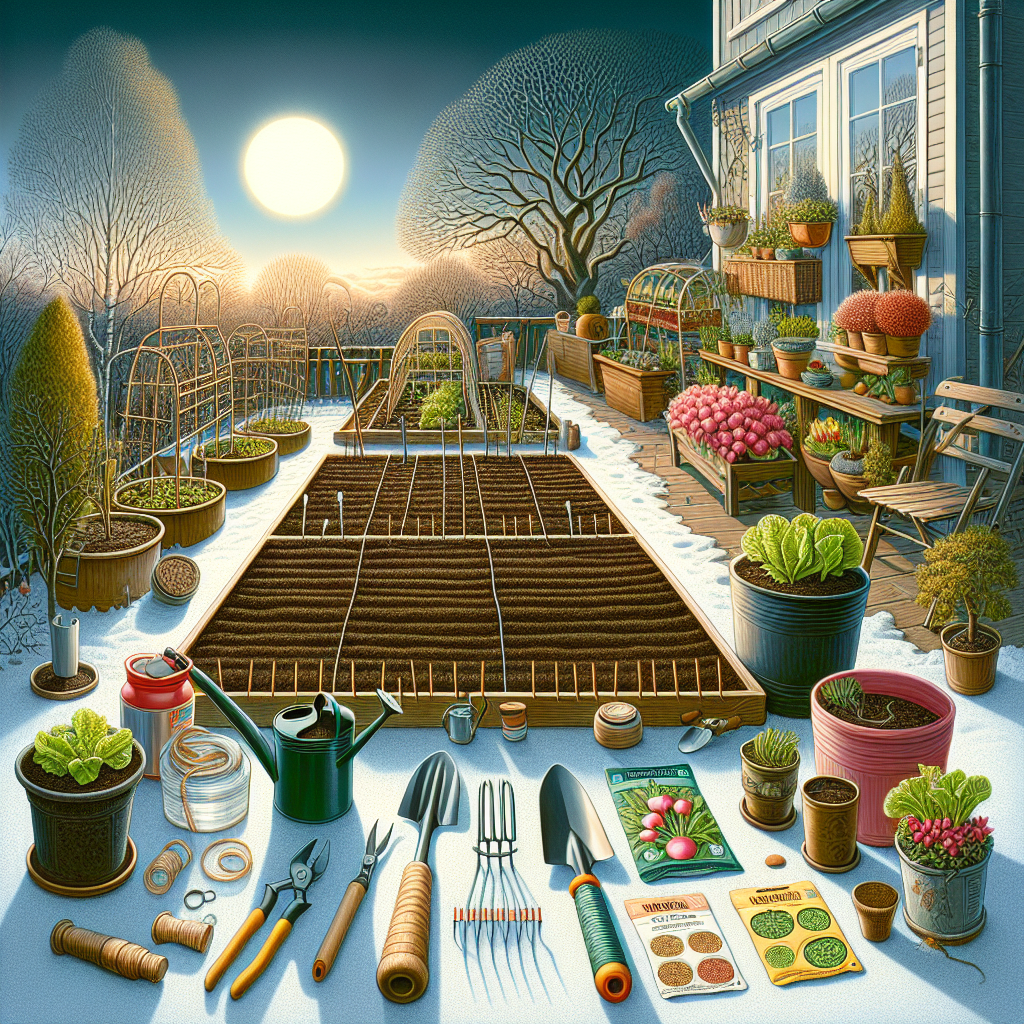 Januari Moestuin Start: Jouw Gids voor een Vruchtbare Oogst