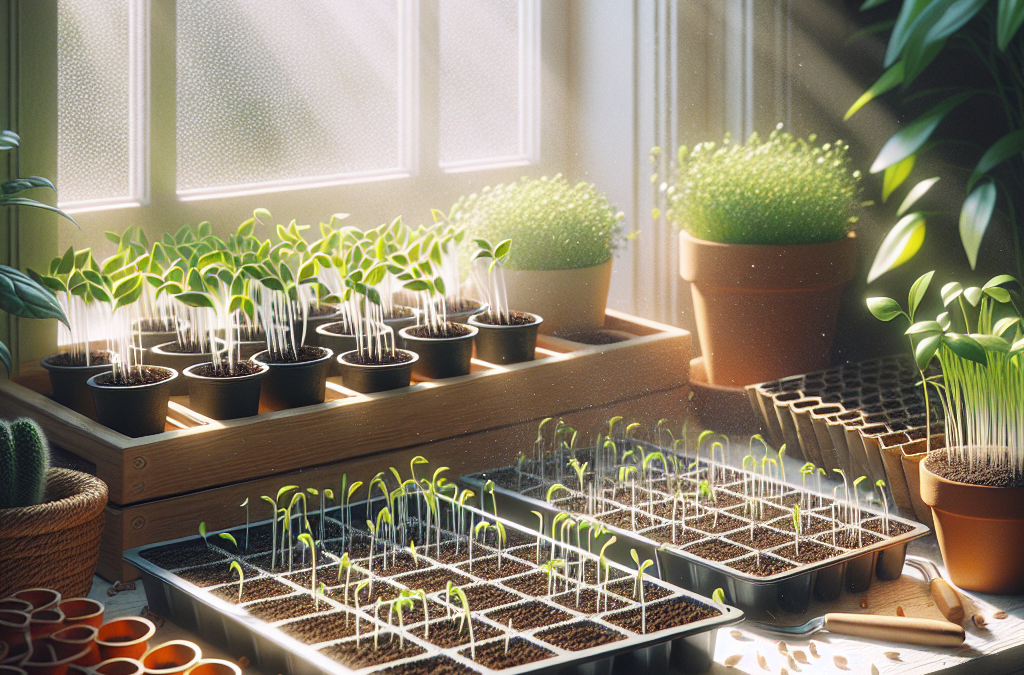 Je Binnen-Tuinreis: De Ultieme Gids voor Succesvol Zaden Starten