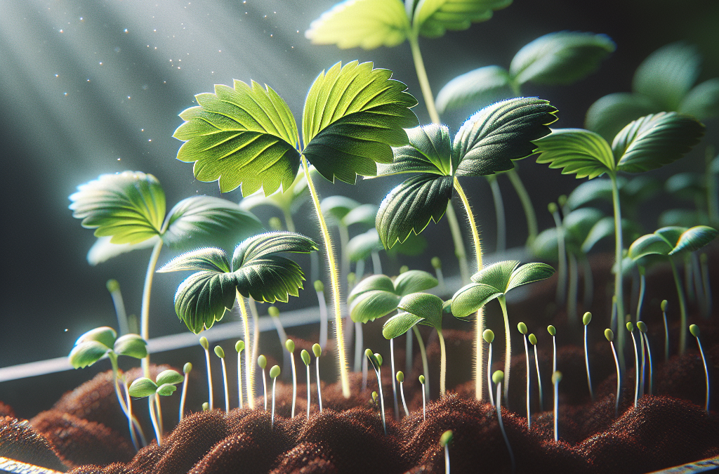 Je Eigen Aardbeienavontuur: Van Zaad tot Zoete Oogst - Een Complete Gids