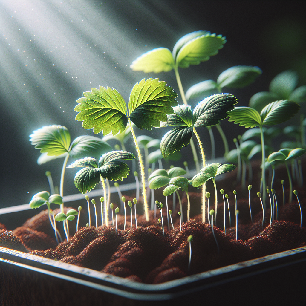 Je Eigen Aardbeienavontuur: Van Zaad tot Zoete Oogst - Een Complete Gids