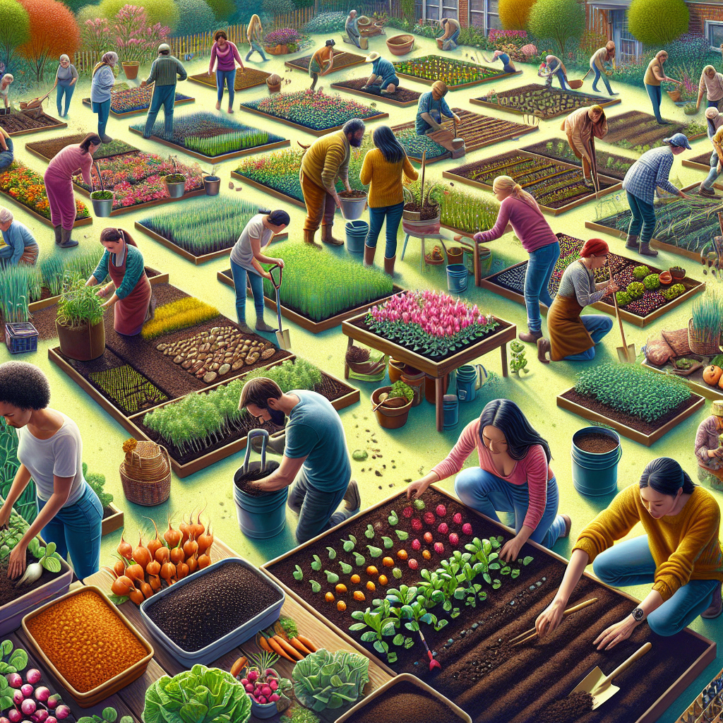 Lentekriebels in de Moestuin: Maartse Zaai- en Plantgids