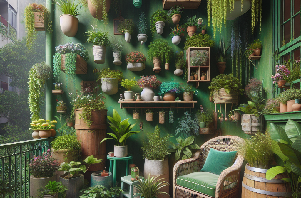 Oase van Groen: Tuinieren op Je Kleine Balkon met Isabelle Palmer