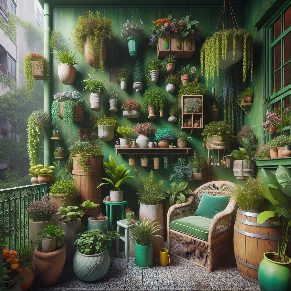 Oase van Groen: Tuinieren op Je Kleine Balkon met Isabelle Palmer