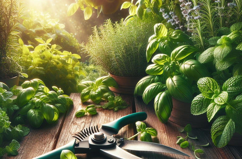 Ontdek de Kracht van Snoeien: Hoe Regelmatig Snoeien Jouw Kruiden Laat Floreren