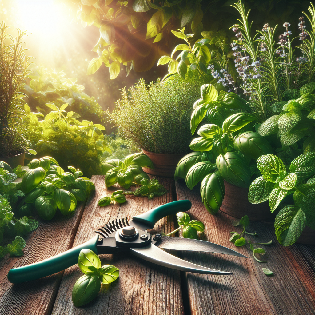 Ontdek de Kracht van Snoeien: Hoe Regelmatig Snoeien Jouw Kruiden Laat Floreren