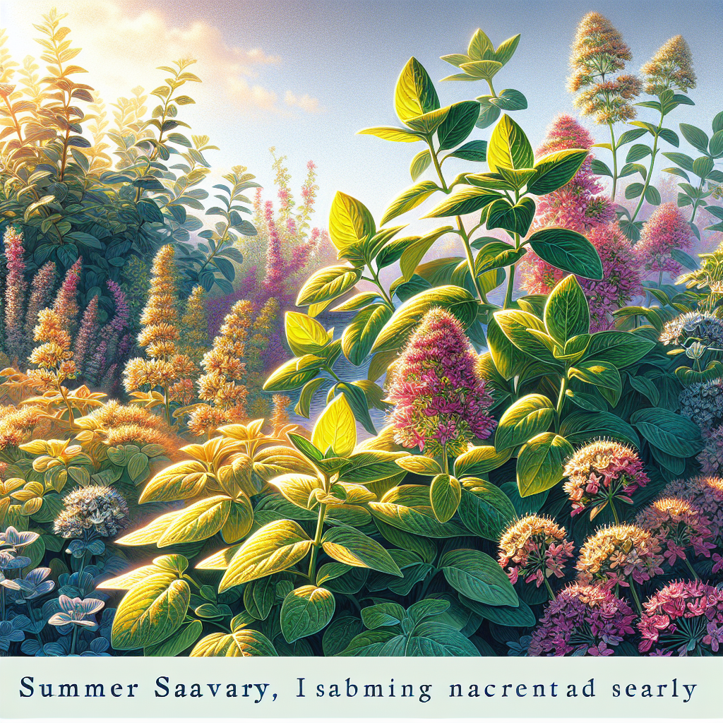 Ontdek de Verrassende Voordelen van Zomerse Bonenkruid: Groei, Gebruik en Culinaire Tips