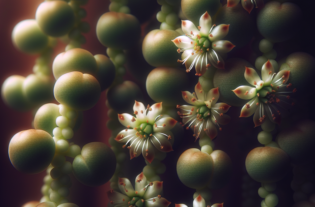 Ontdek het Verborgen Aroma: Het Geheim van Bloeiende String of Pearls