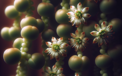 Ontdek het Verborgen Aroma: Het Geheim van Bloeiende String of Pearls