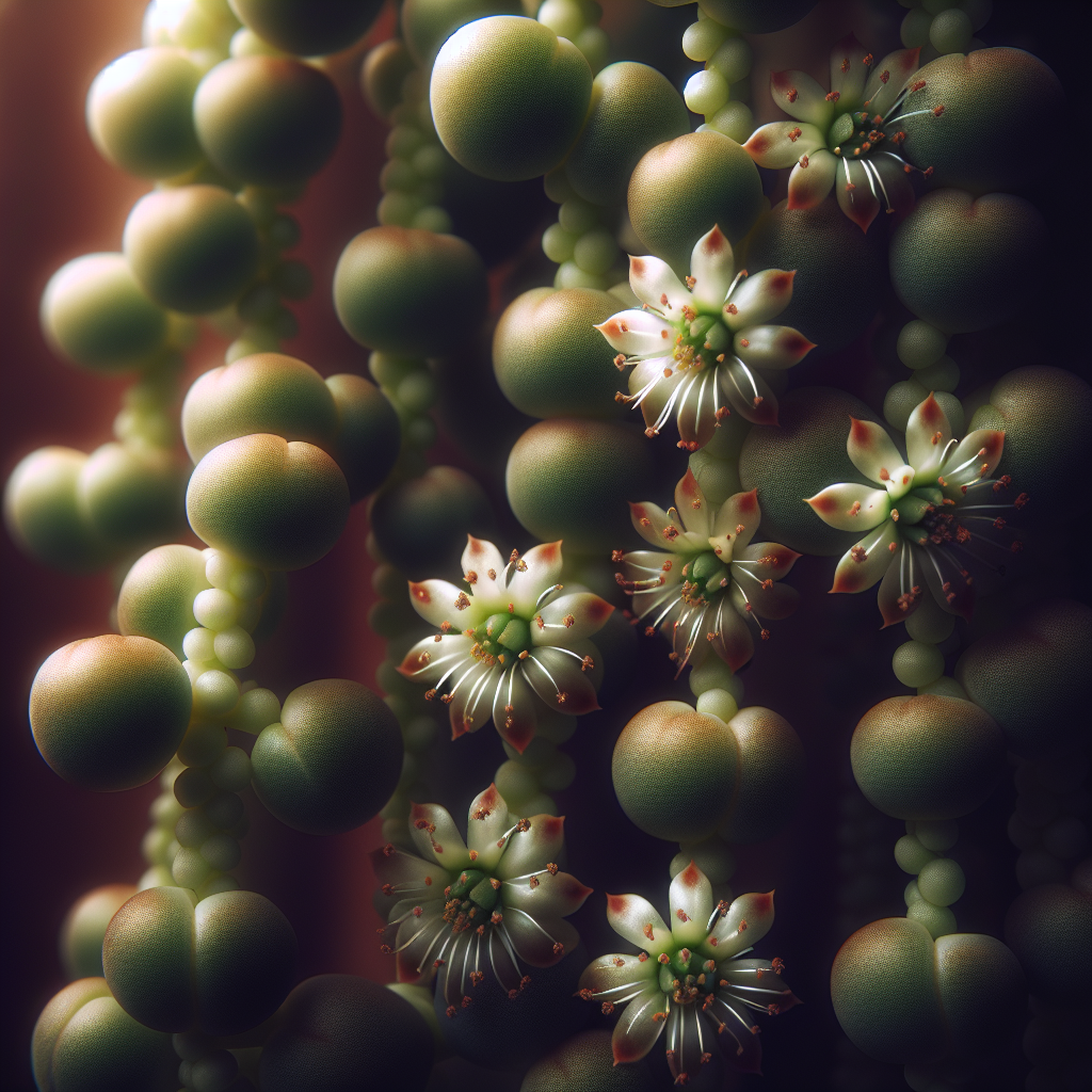 Ontdek het Verborgen Aroma: Het Geheim van Bloeiende String of Pearls