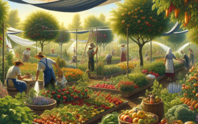 Oogstsucces in Augustus: Moestuintips voor een Bloeiende Tuin