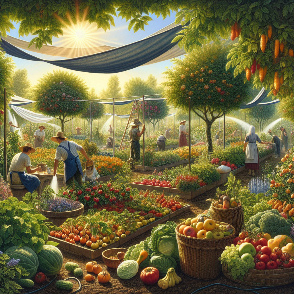 Oogstsucces in Augustus: Moestuintips voor een Bloeiende Tuin