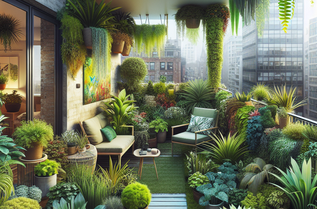 Stadsparadijs in Potten: Transformeer Je Balkon tot een Groene Oase