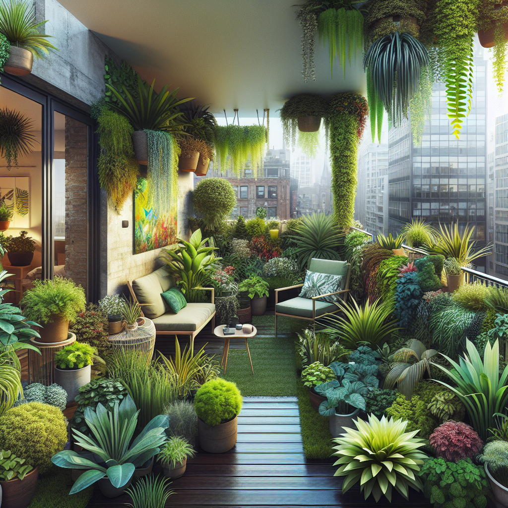 Stadsparadijs in Potten: Transformeer Je Balkon tot een Groene Oase