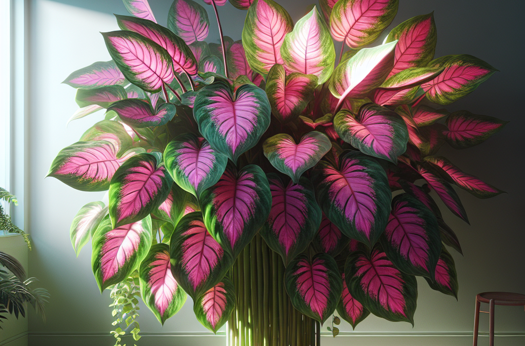 Stralend Roze: Tips voor het Behouden van de Kleuring van je 'Pink Princess' Philodendron